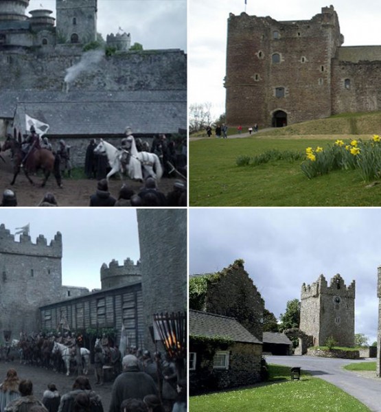 Winterfell – Douane Kalesi, İskoçya (Sadece İlk Bölüm) – Ward Kalesi, Kuzey İrlanda (2. Sezon)