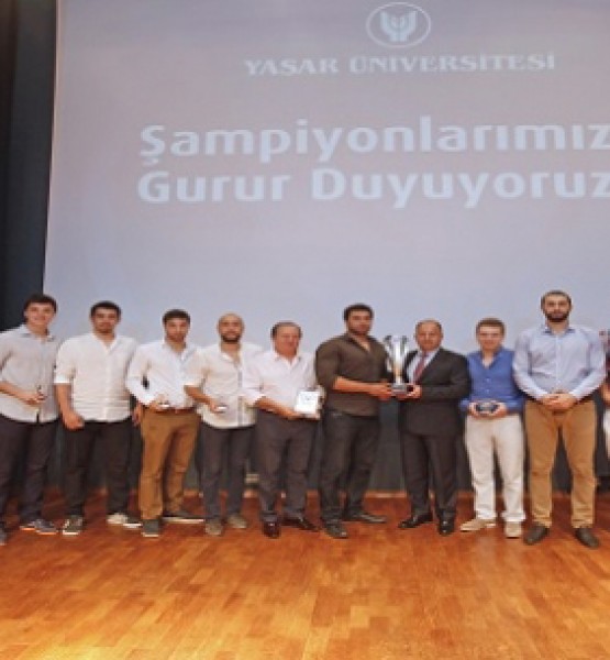 Yaşar Üniversitesinde Şampiyonluk